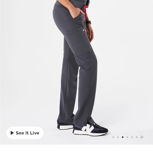 Wear Figs Charcoal Grey Kade Pants - Picture 3 of 7